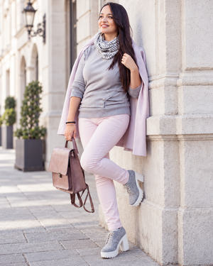 Pink Tapered Trouser