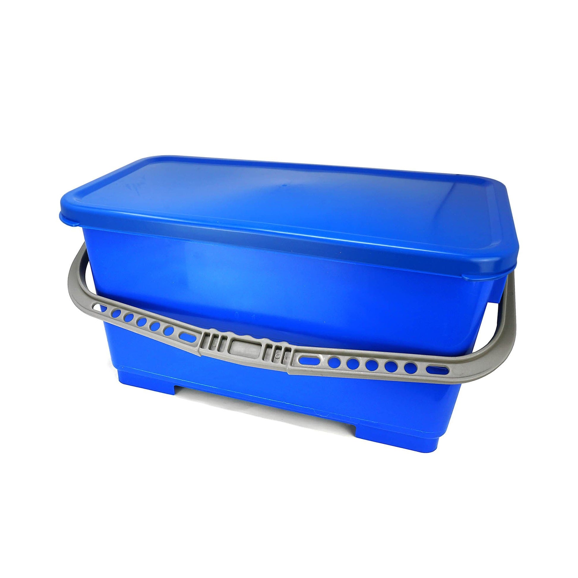 WCW Big Blue Bucket with Lid - 22L - Window Cleaning Warehouse Ltd