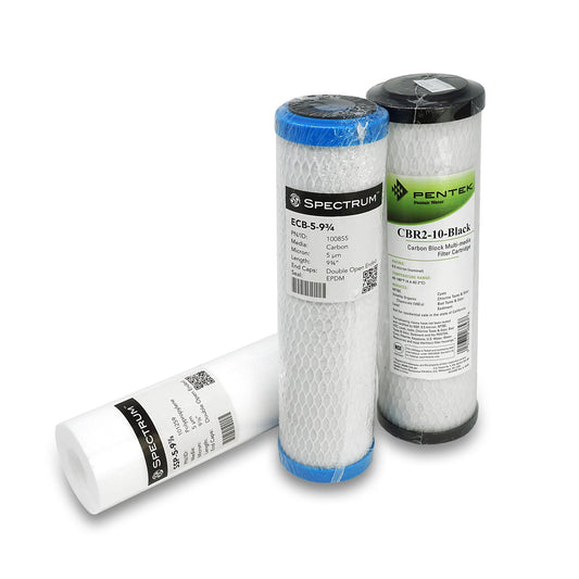 High Quality Triple 10" Filter Kit - Window Cleaning Warehouse Ltd