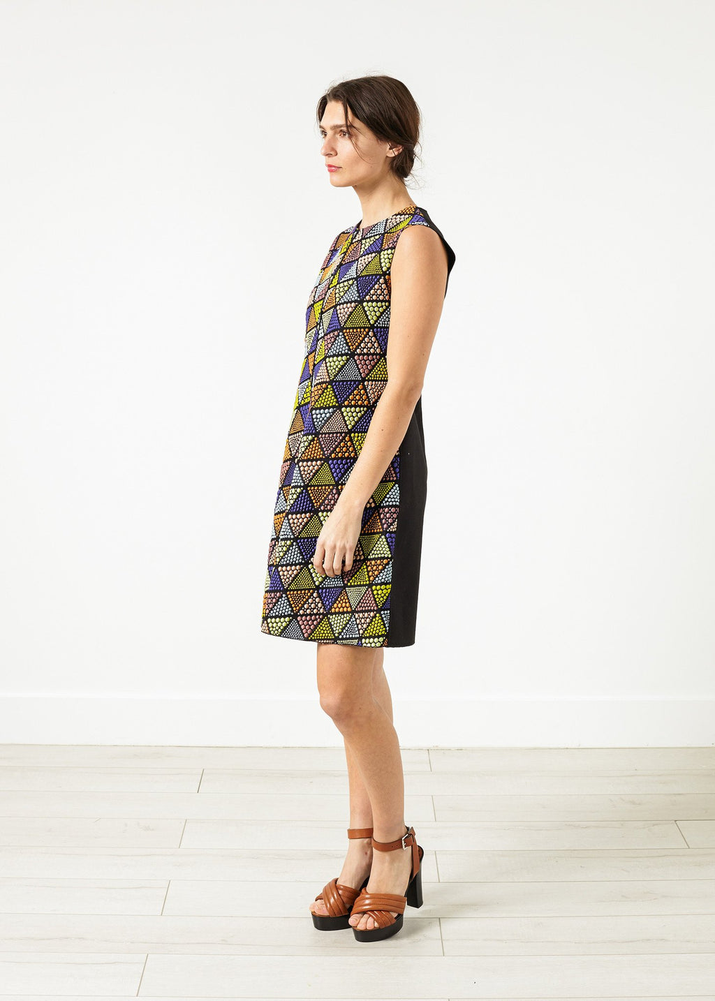Triangle Dress in Multi