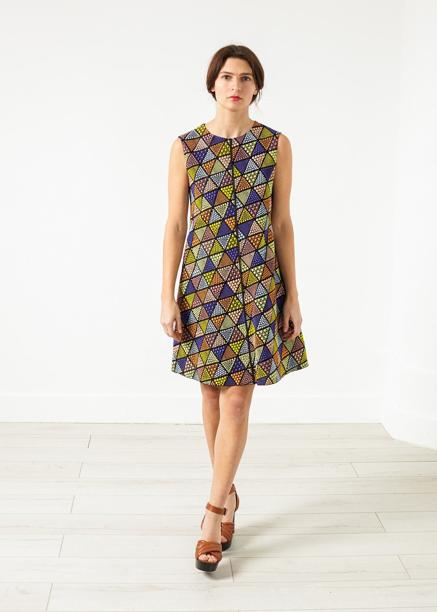 Triangle Dress in Multi