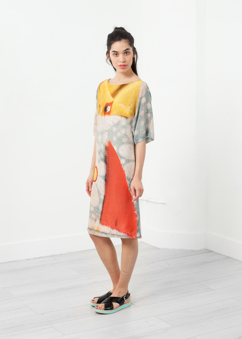 3/4 Sleeve Kimono Dress 5 []!@£$^&amp;*()"""' .&nbsp; /'&nbsp; &nbsp;"&nbsp; . /r /n '&nbsp; " SELECT 12342&nbsp;