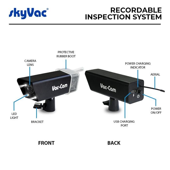 GutterSucker™ Recordable Camera System