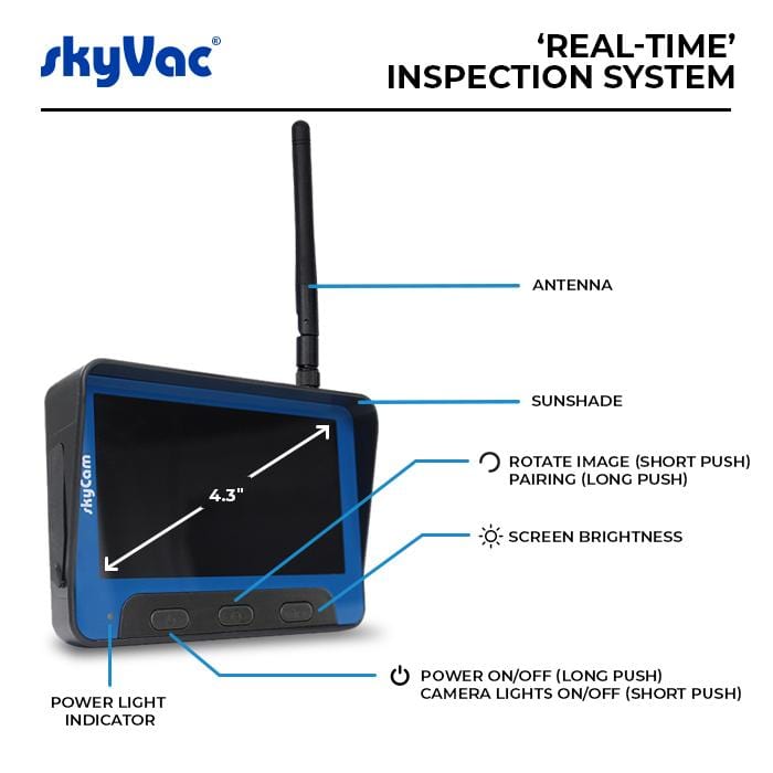 SkyVac 'Real-Time' Inspection System