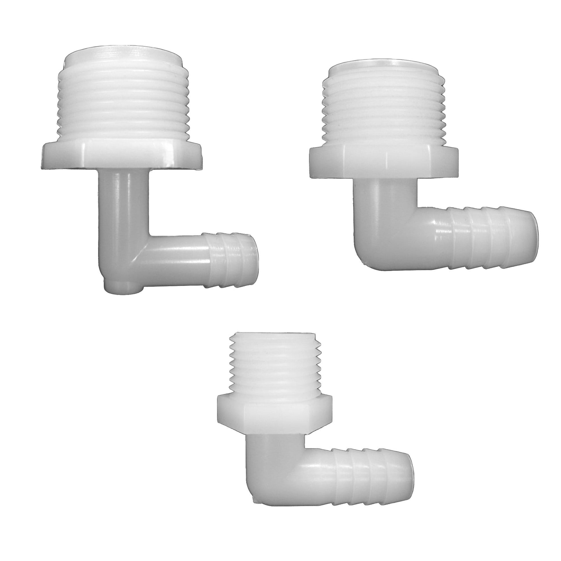 NYLON 1/2" Hose Tail Threaded TANK Connectors - Window Cleaning Warehouse Ltd