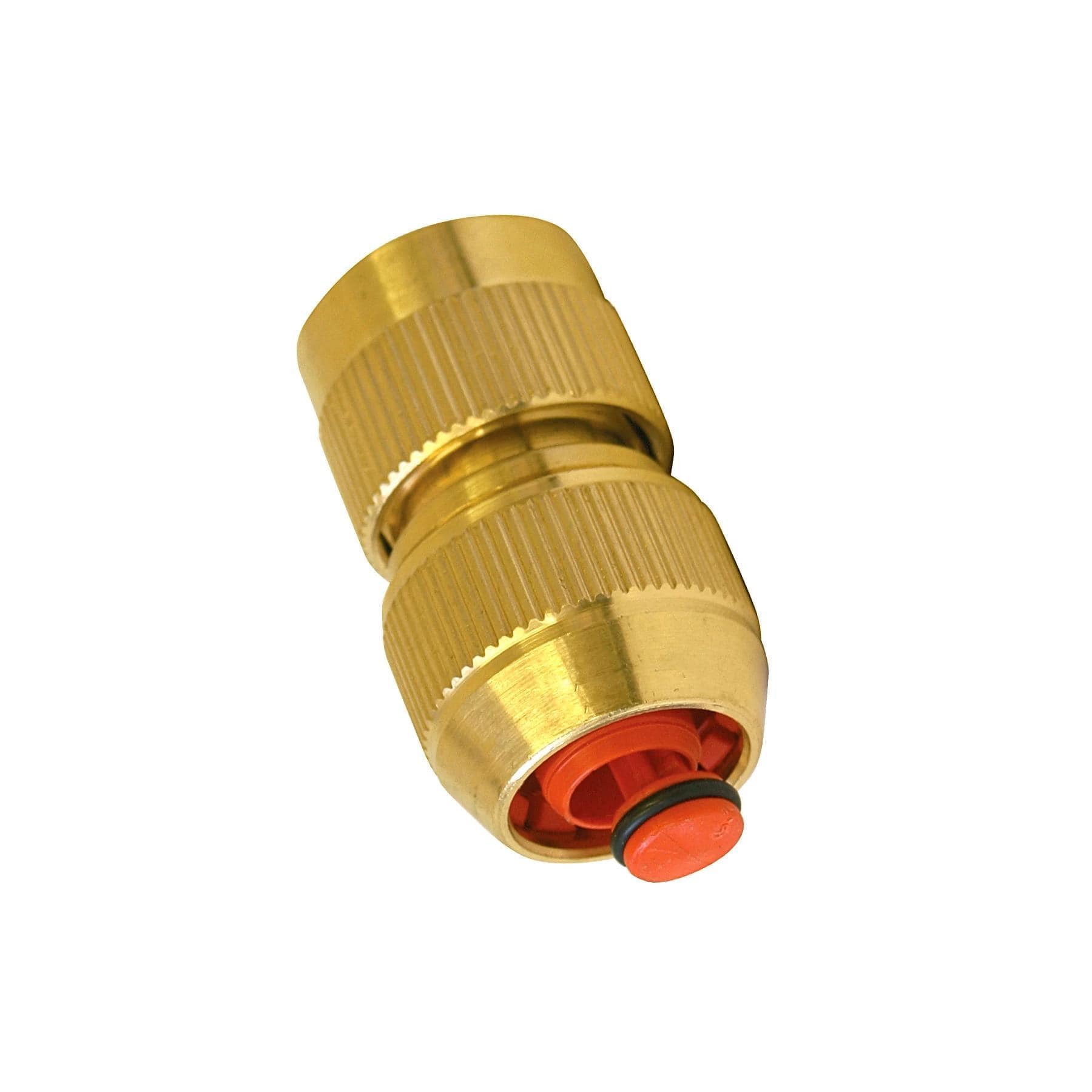 BRASS Hozelock Female to 1/2" Hose Connectors - Window Cleaning Warehouse Ltd