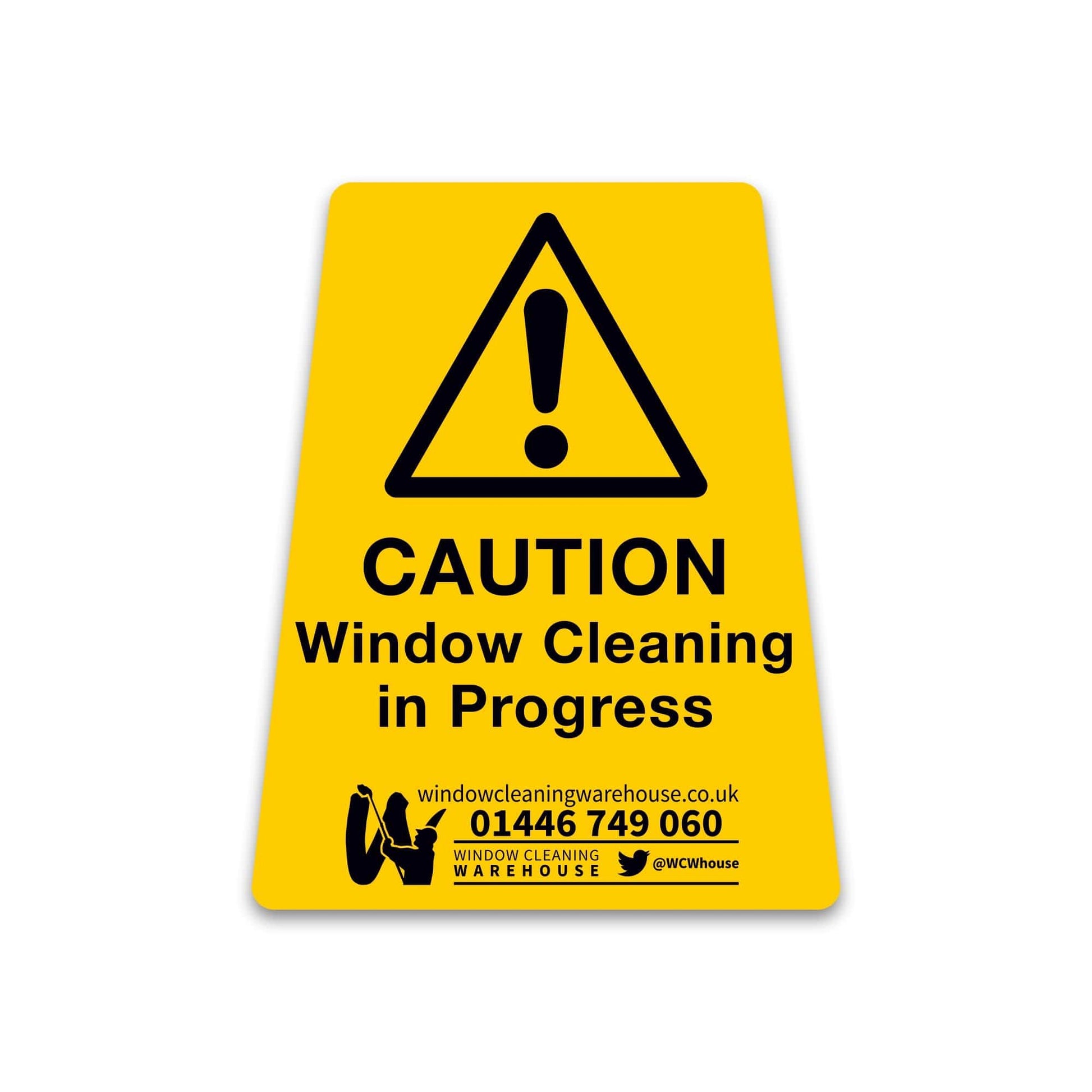 HIGH TACK Hazard Cone Stickers - Window Cleaning Warehouse Ltd