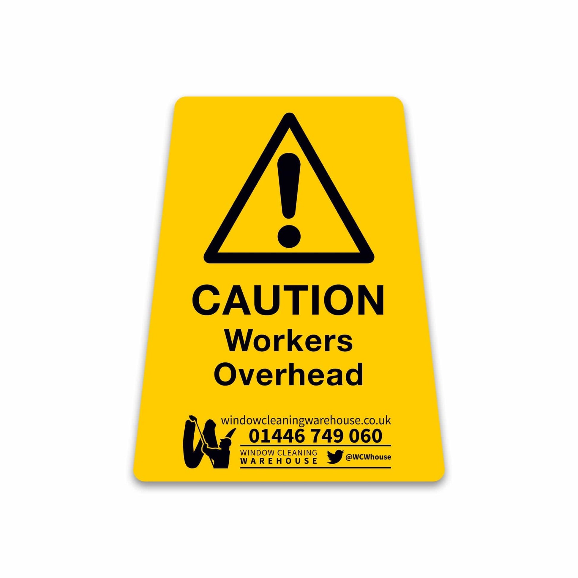 HIGH TACK Hazard Cone Stickers - Window Cleaning Warehouse Ltd