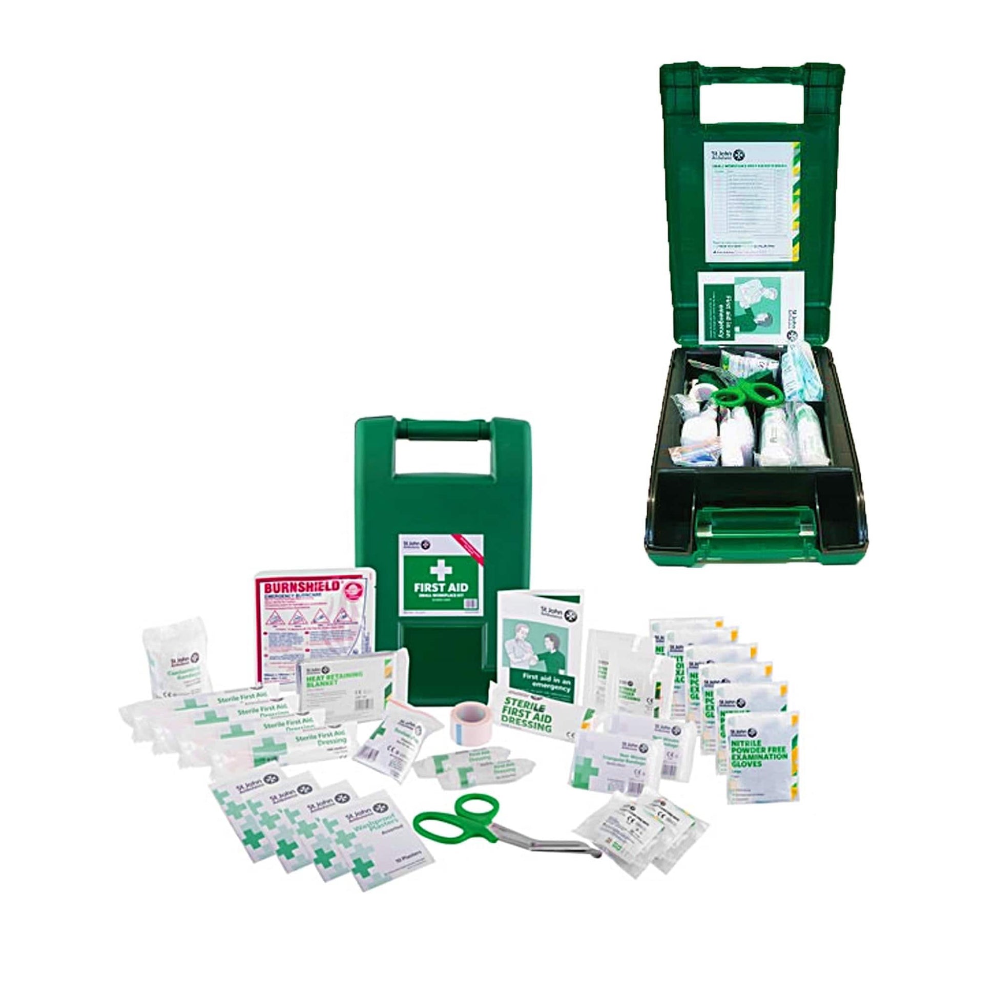 St John Ambulance BSI Small Workplace First Aid KIT - Window Cleaning Warehouse Ltd