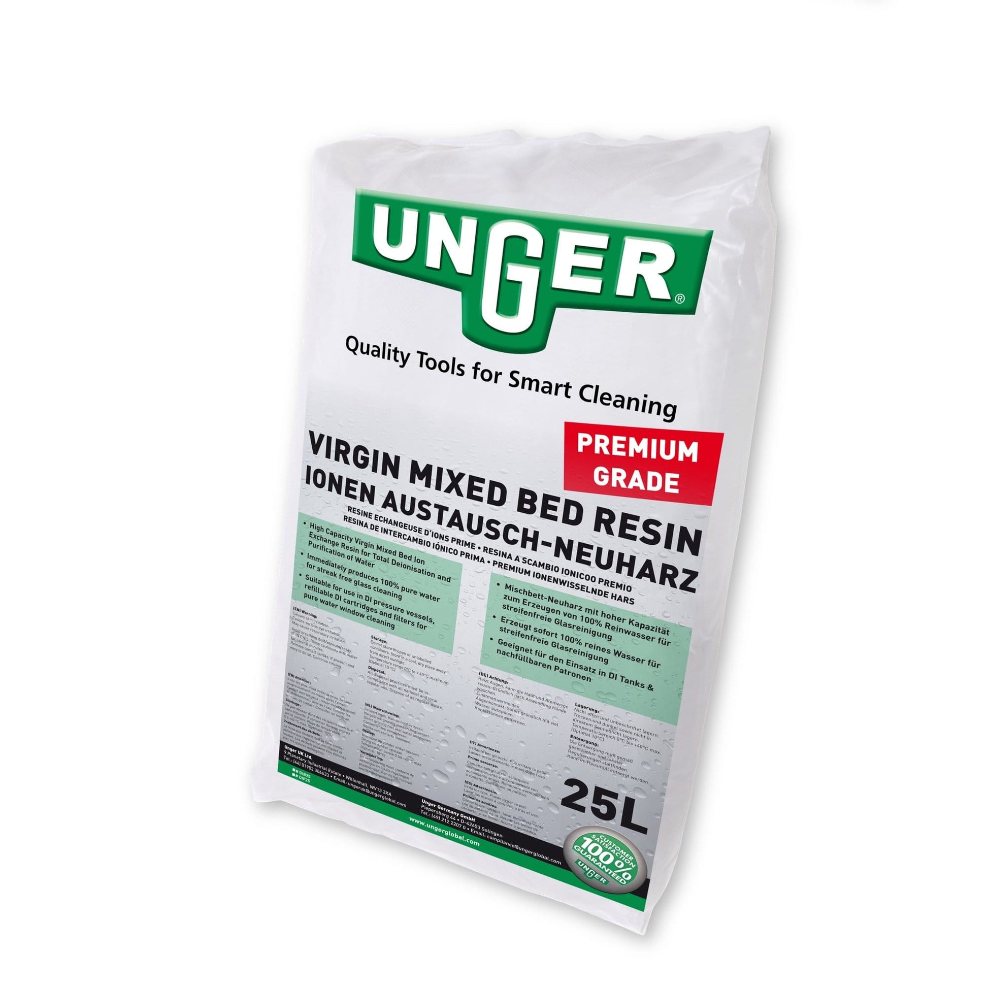 Unger Resin - 25L Bag - Window Cleaning Warehouse Ltd